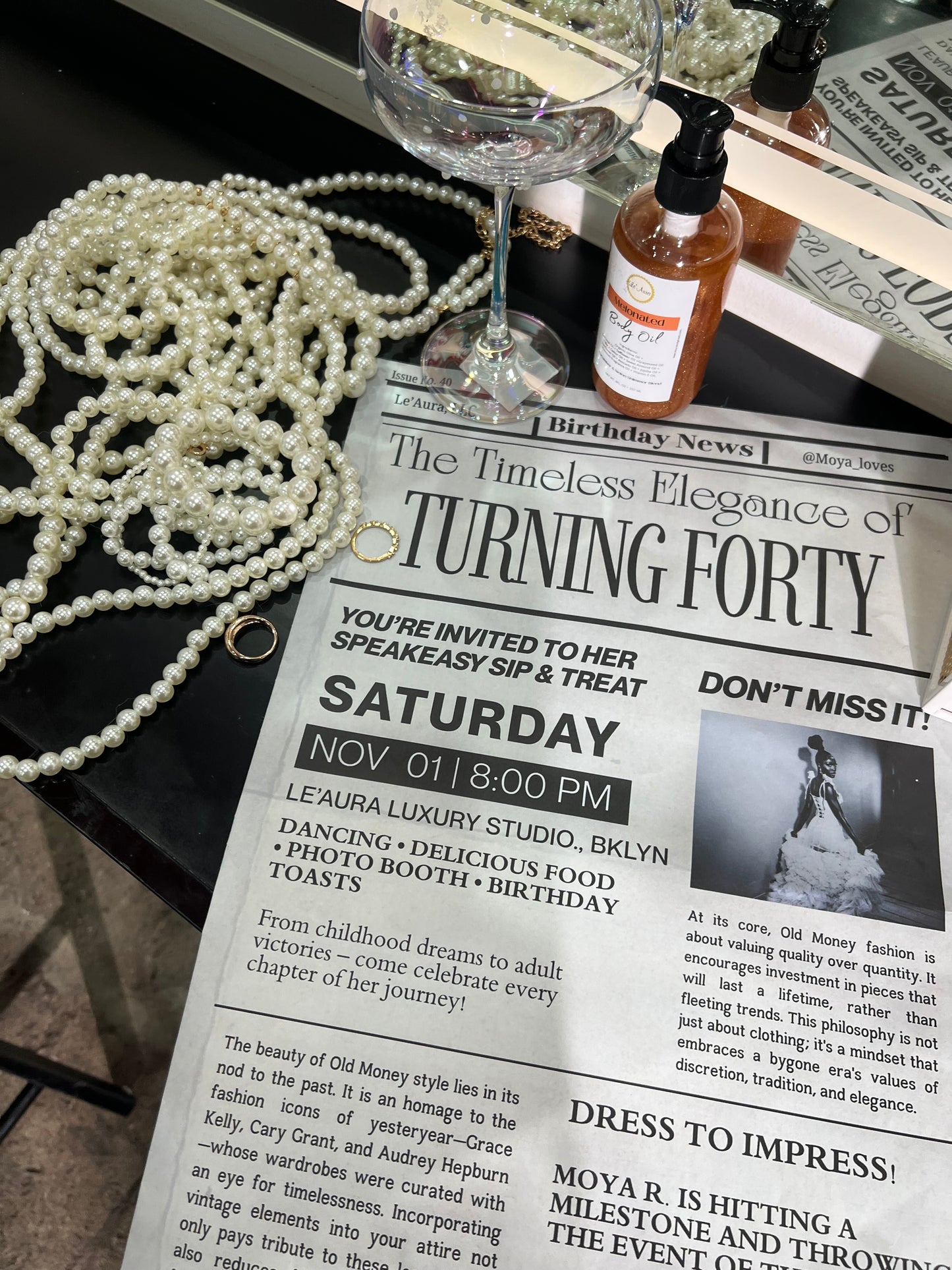 Moya’s Speakeasy Sip Dine & Treat