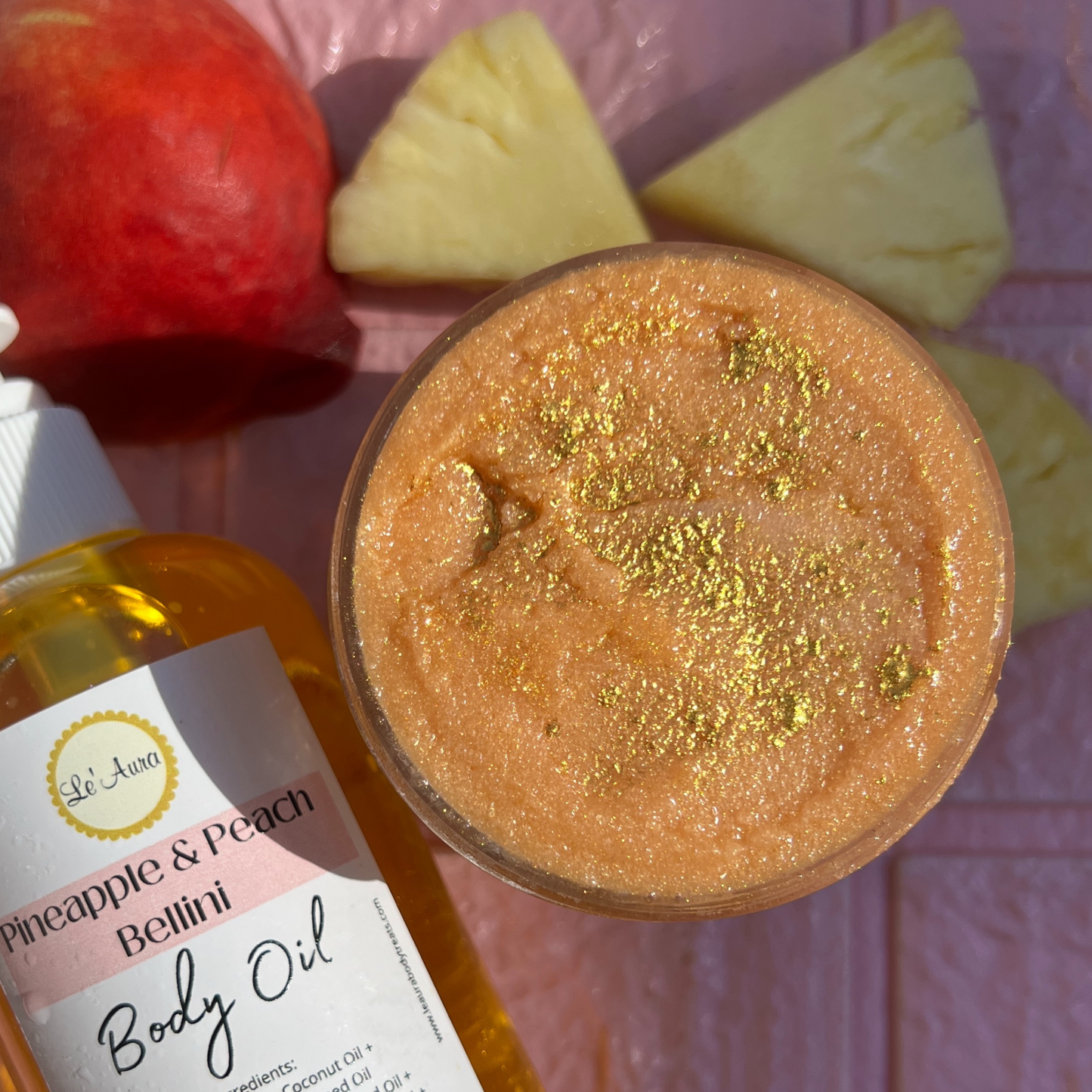 Pineapple & Peach Bellini Body Scrub