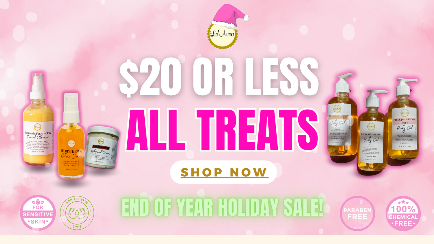 End of Year Holiday Sale