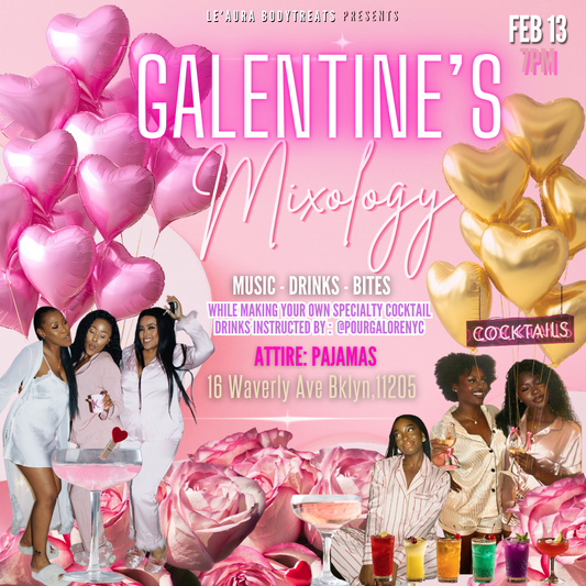 Galentine's Mixology Sip & Treat | Pajamas & Cocktails