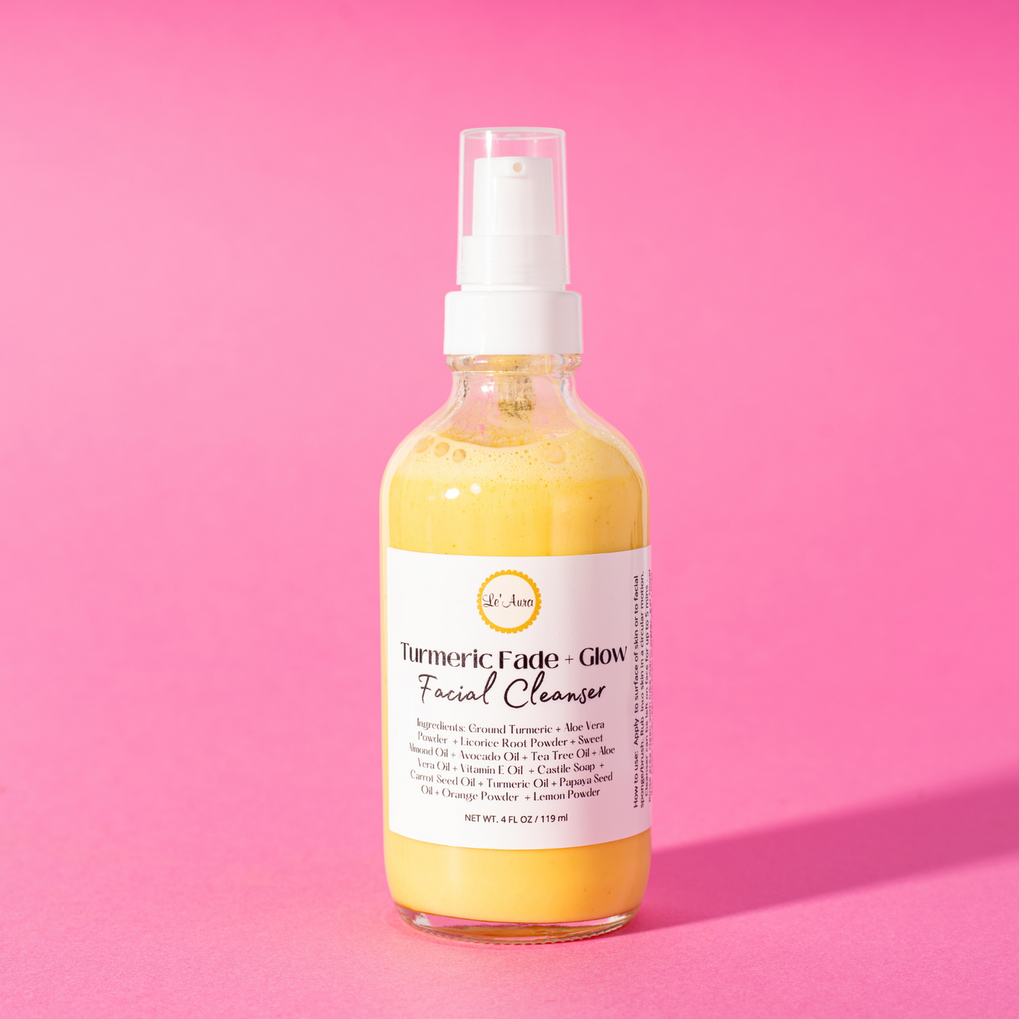 Turmeric Fade & Glow Facial Cleanser